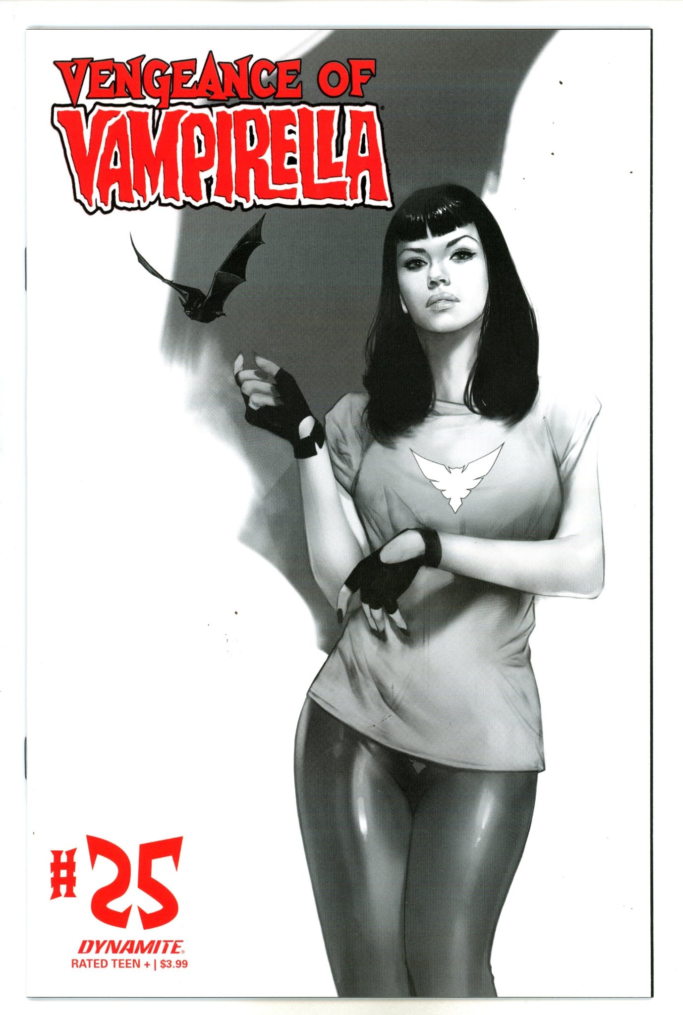 Vengeance of Vampirella Vol 2 25 Oliver B&W Variant