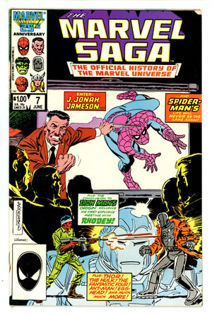 The Marvel Saga the Official History of the Marvel Universe 7 (1986)