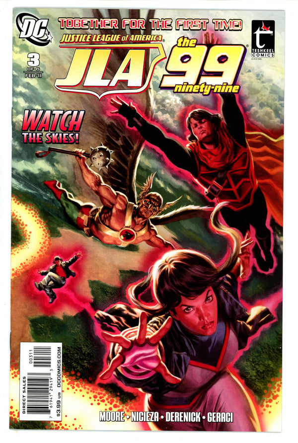 Justice League of America / The 99 3 (2011)