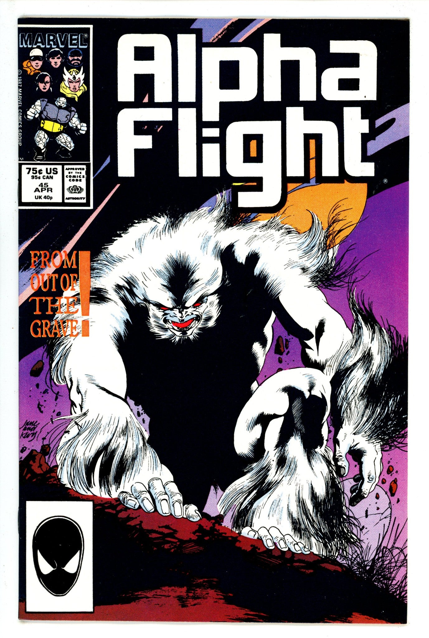 Alpha Flight Vol 1 45 (1986)