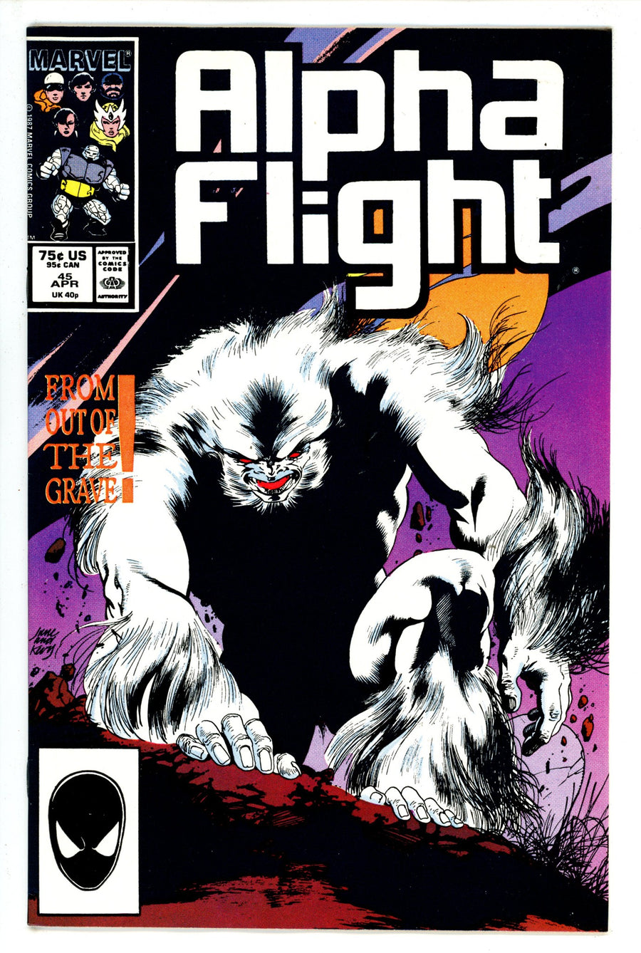 Alpha Flight Vol 1 45 (1986)