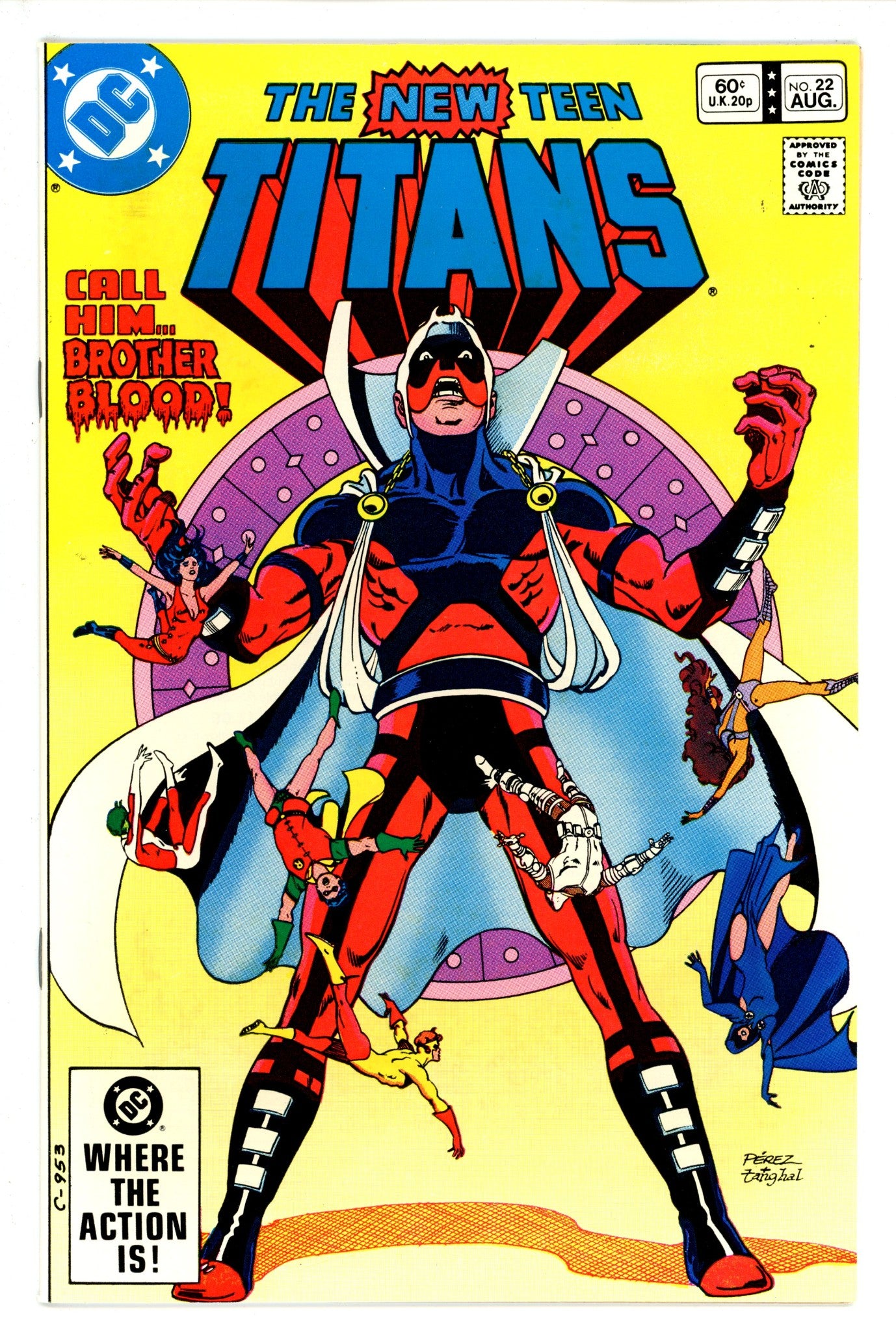 The New Teen Titans Vol 1 22 VF+ (1982)