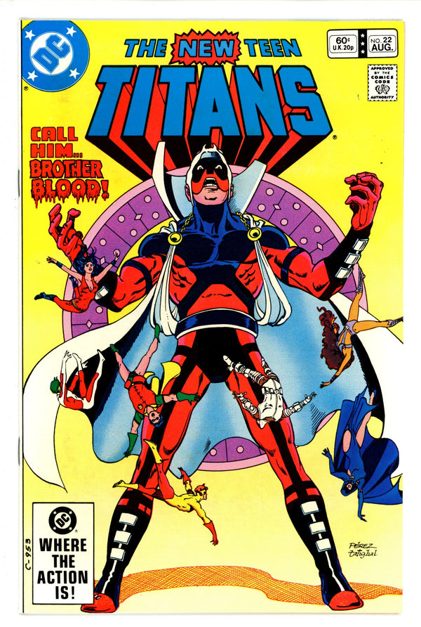 The New Teen Titans Vol 1 22 VF+ (1982)