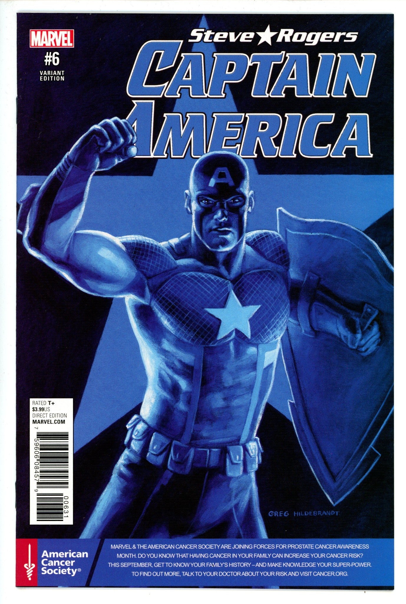 Captain America: Steve Rogers 6 Hildebrandt Variant