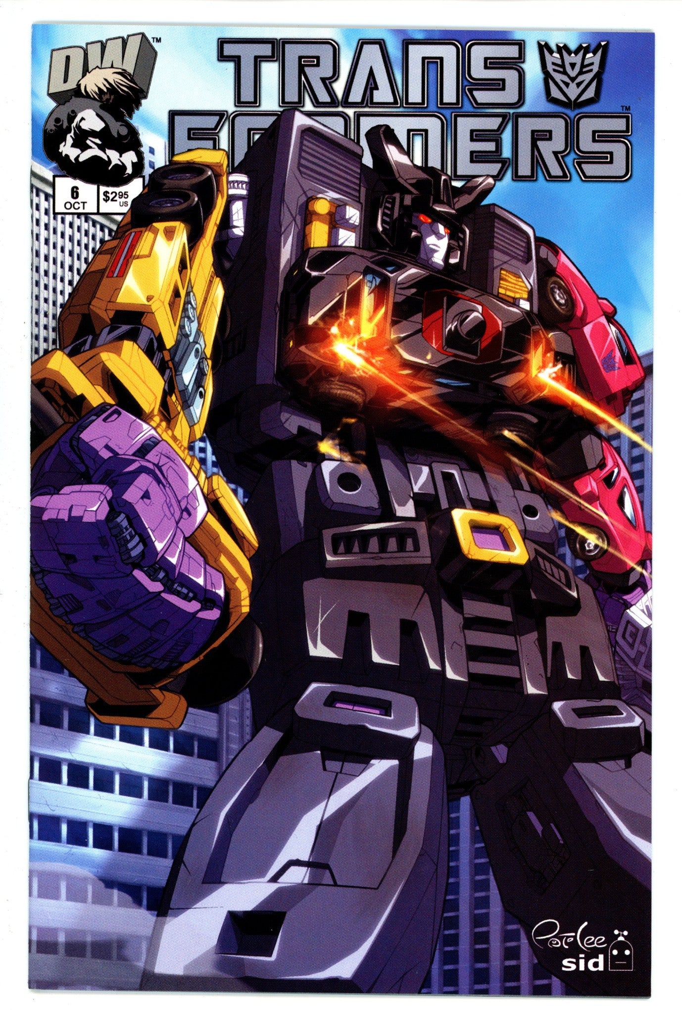 Transformers Generation 1 Vol 1 6 Decepticon Variant