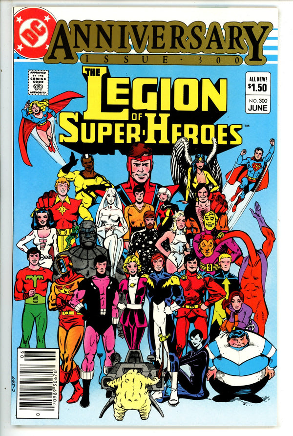The Legion of Super-Heroes Vol 2 300 Newsstand (1983)