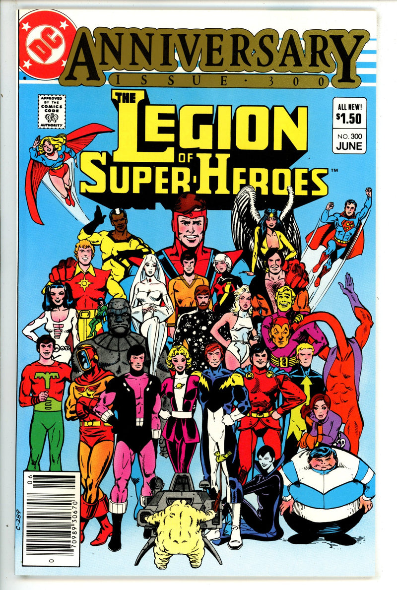 The Legion of Super-Heroes Vol 2 300 Newsstand (1983)