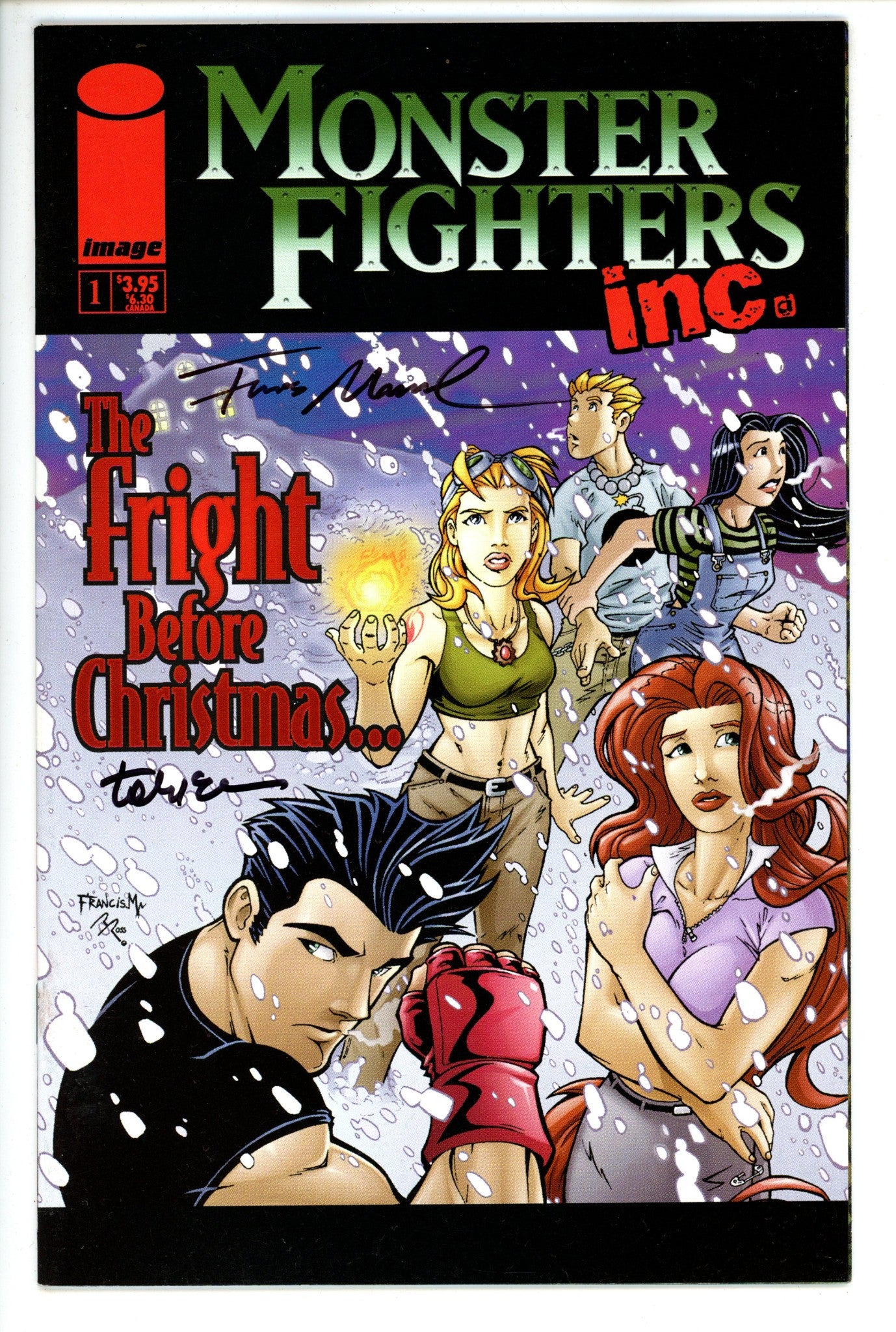 Monster Fighters Inc. 1 Signed