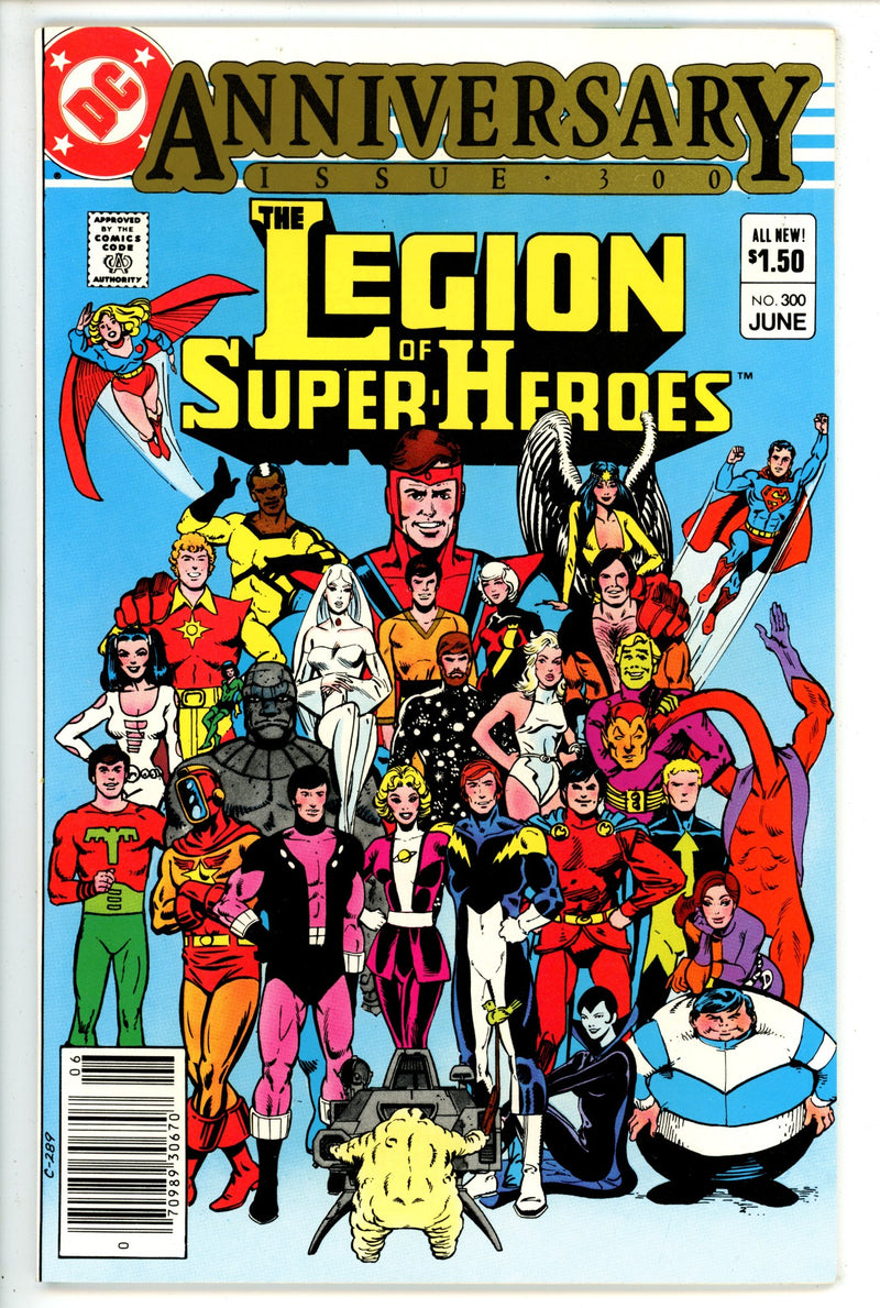 The Legion of Super-Heroes Vol 2 300 Newsstand (1983)