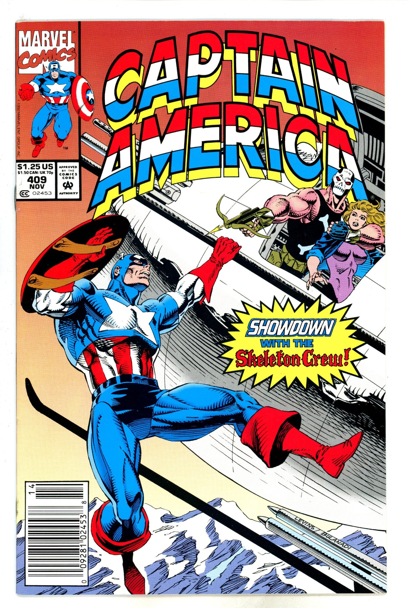 Captain America Vol 1 409 Newsstand
