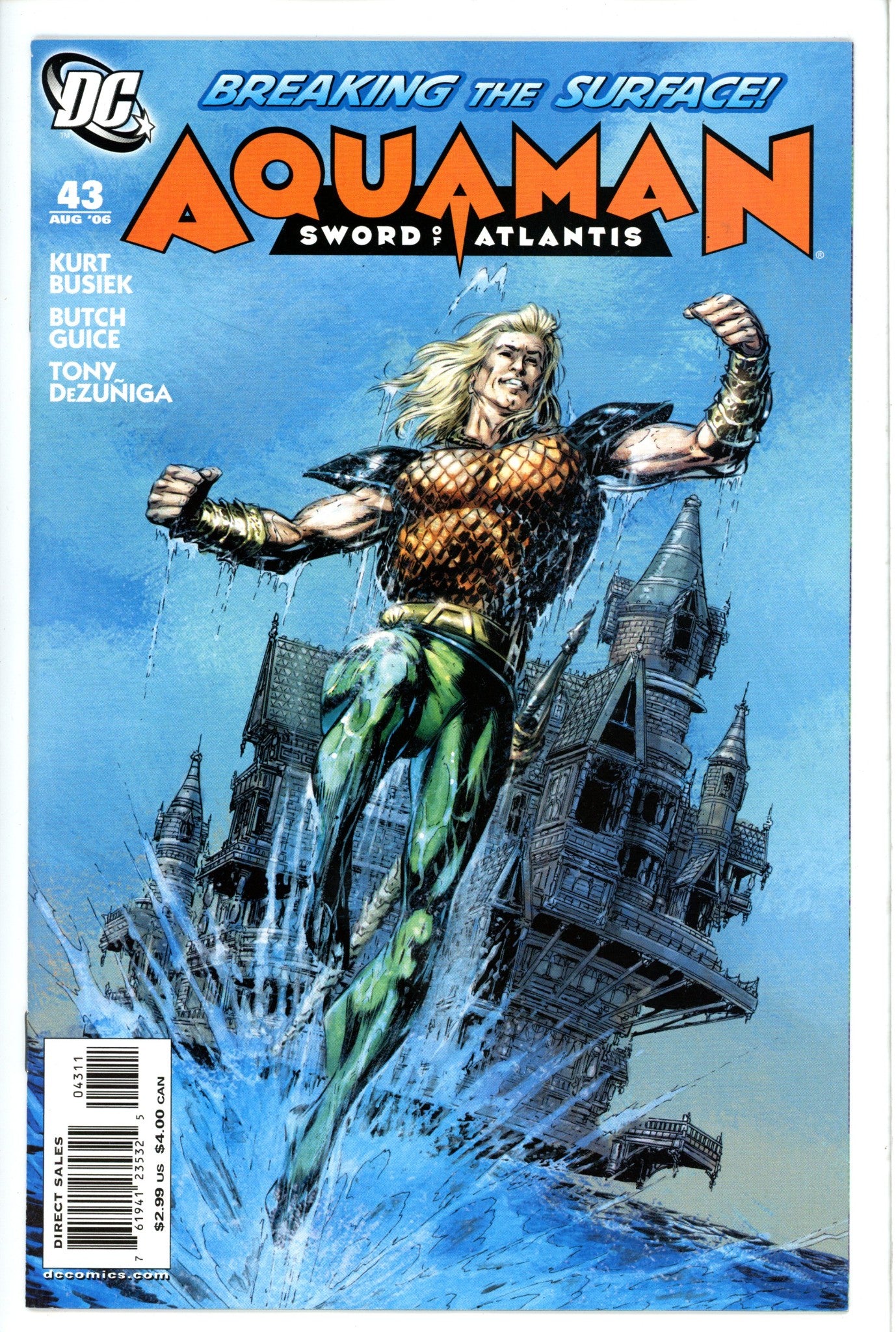 Aquaman: Sword of Atlantis Vol 6 43-DC-CaptCan Comics Inc