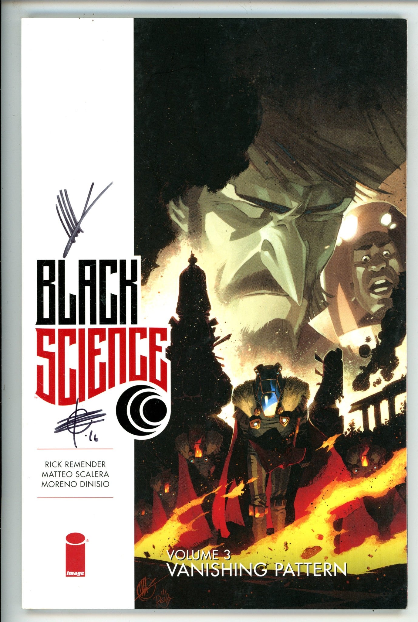 Black Science Vol 3 Vanishing Pattern Signed Remender, Scalera TPB