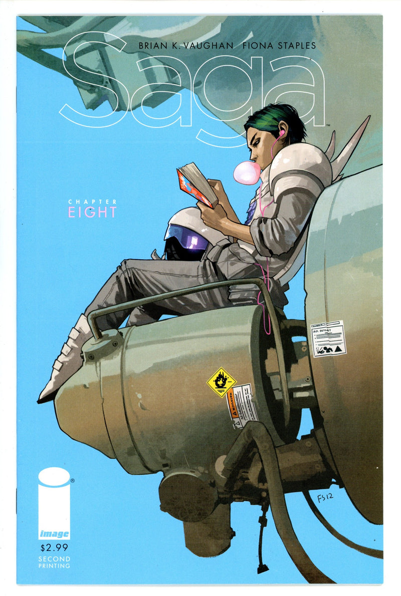 Saga 8 2Nd Print NM- (2012)