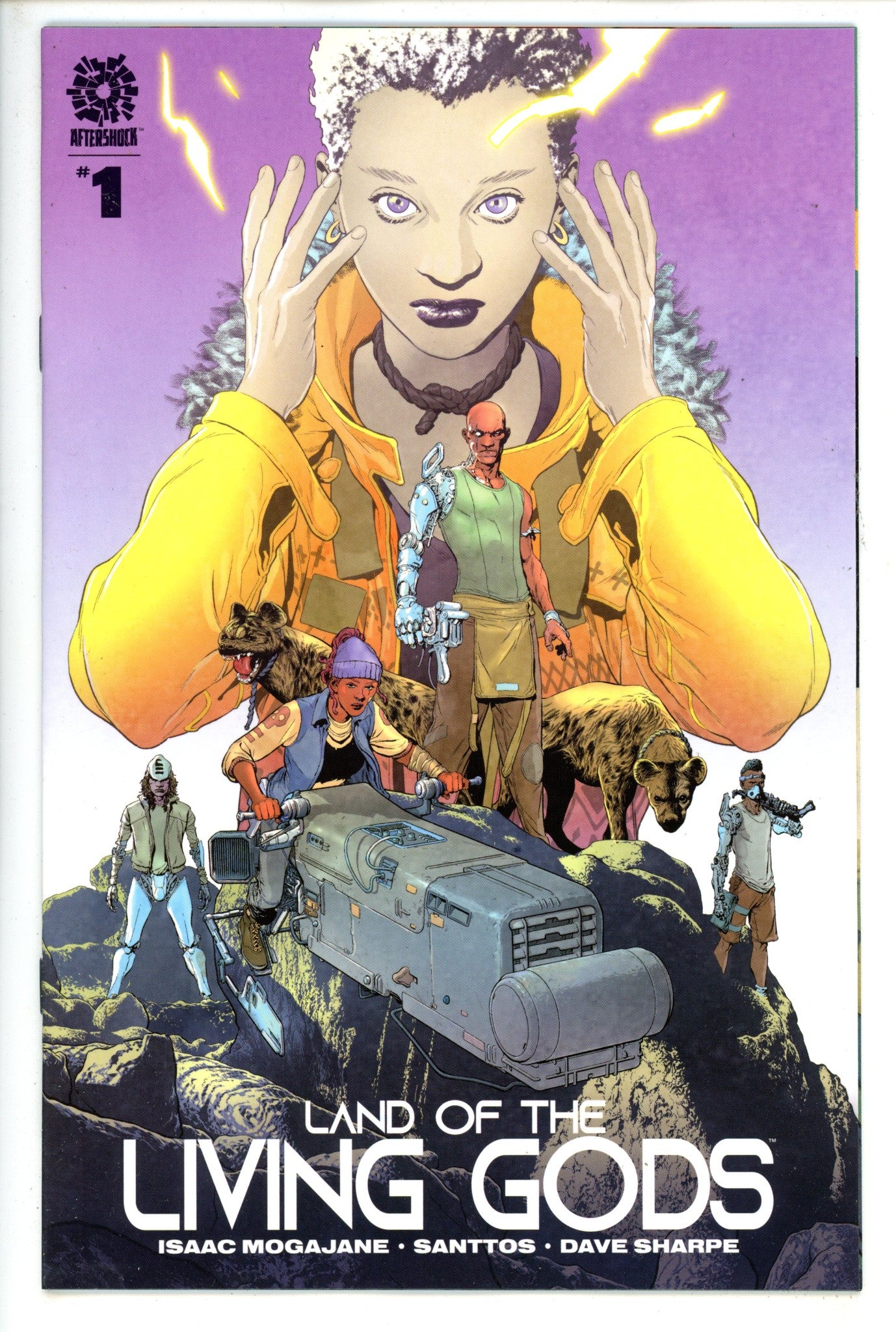 Land Of The Living Gods 1 Clarke Variant NM