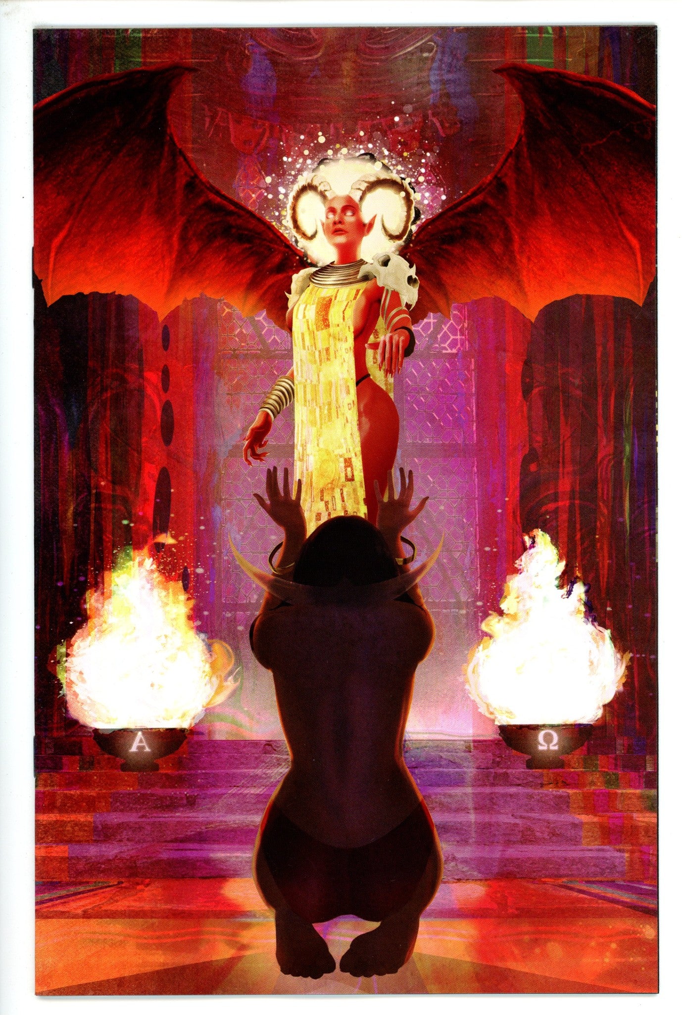 Vampirella vs Purgatori  5 Maine Variant (2021)