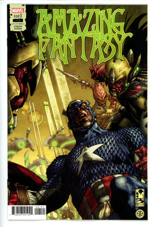 Amazing Fantasy Vol 3 1 Bianchi Variant NM+