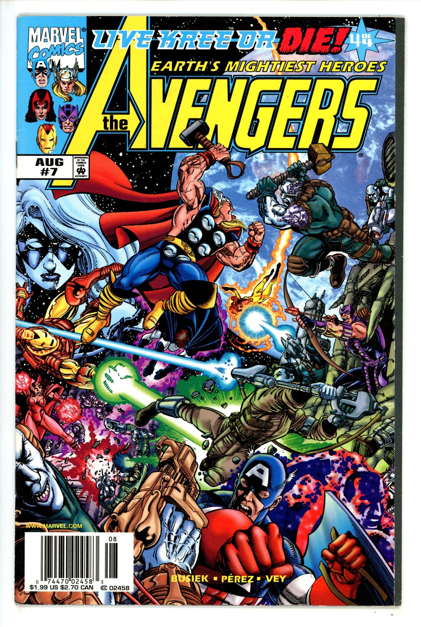 Avengers Vol 2 7 Newsstand