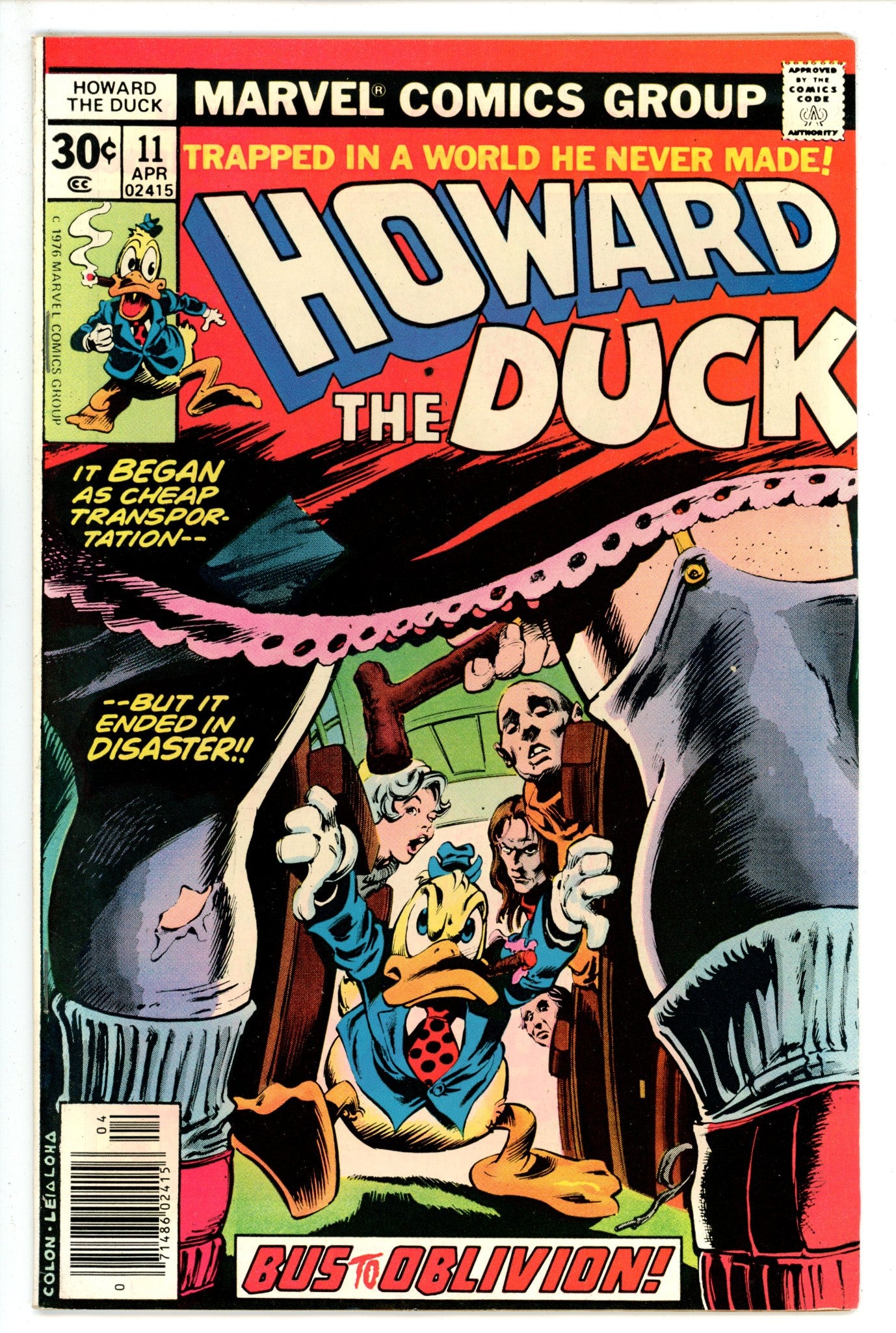Howard the Duck Vol 1 11 VF (1977)