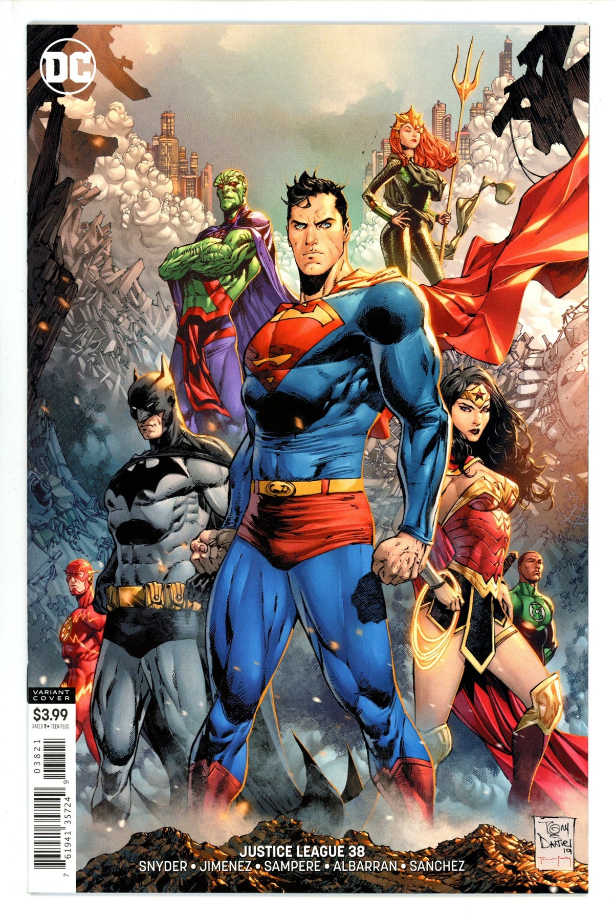 Justice League Vol 3 38 Daniel Variant (2020)