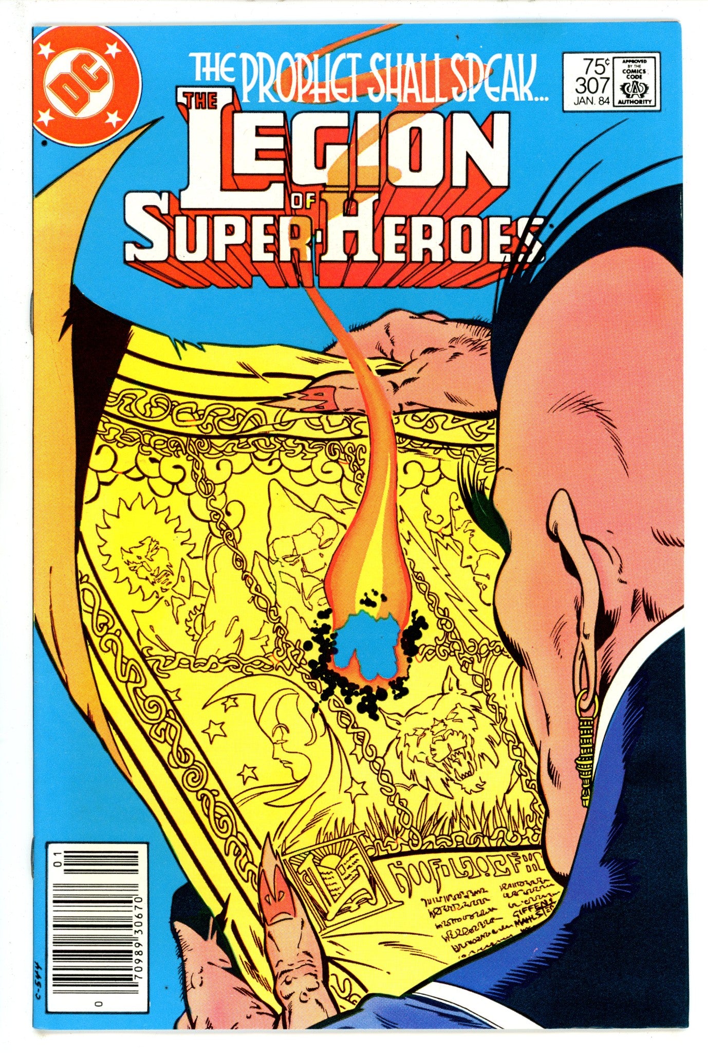 The Legion of Super-Heroes Vol 2 307 Newsstand (1983)