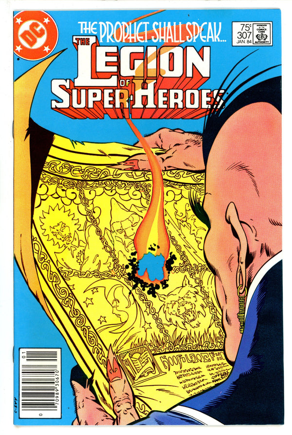 The Legion of Super-Heroes Vol 2 307 Newsstand (1983)