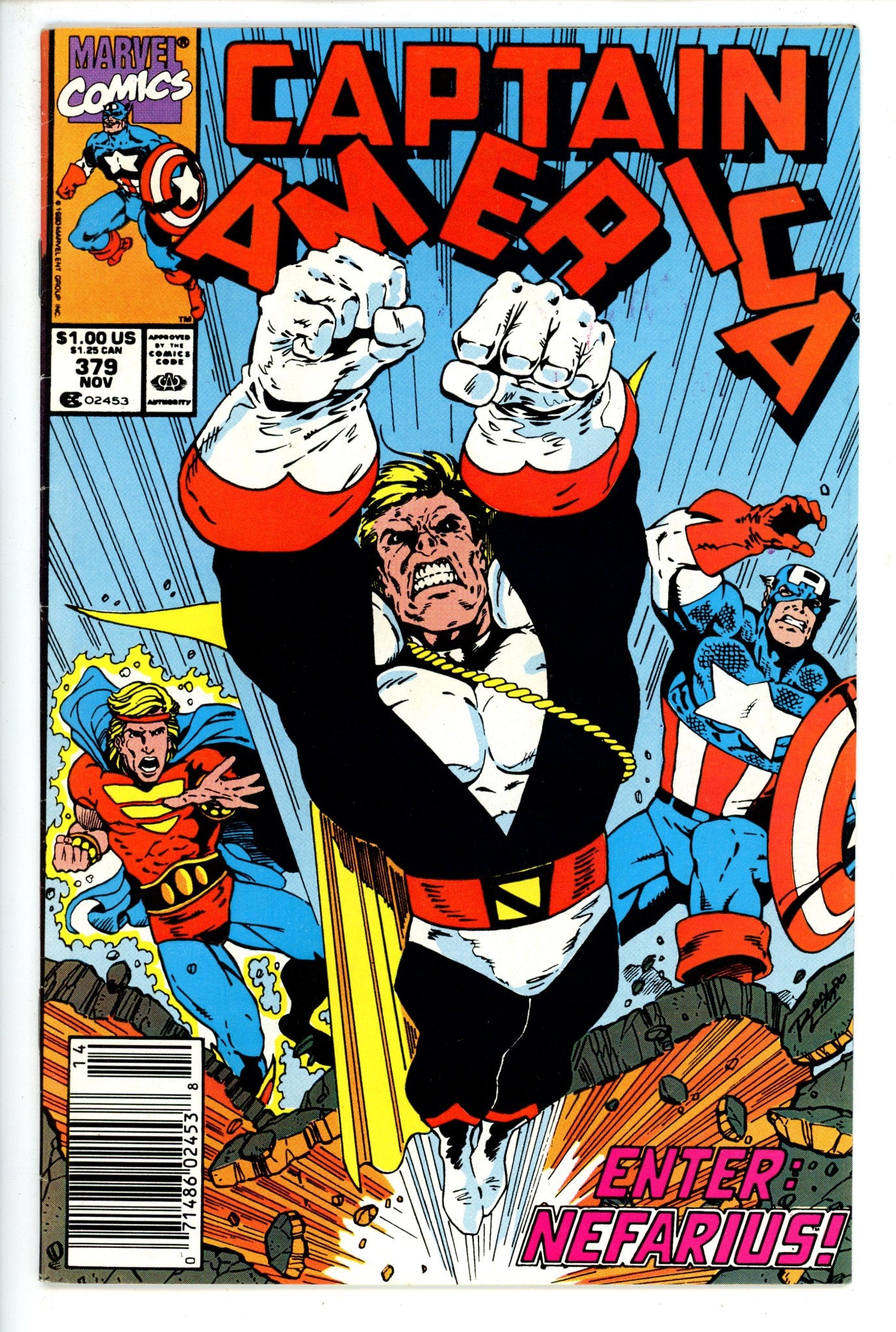 Captain America Vol 1 379 Newsstand