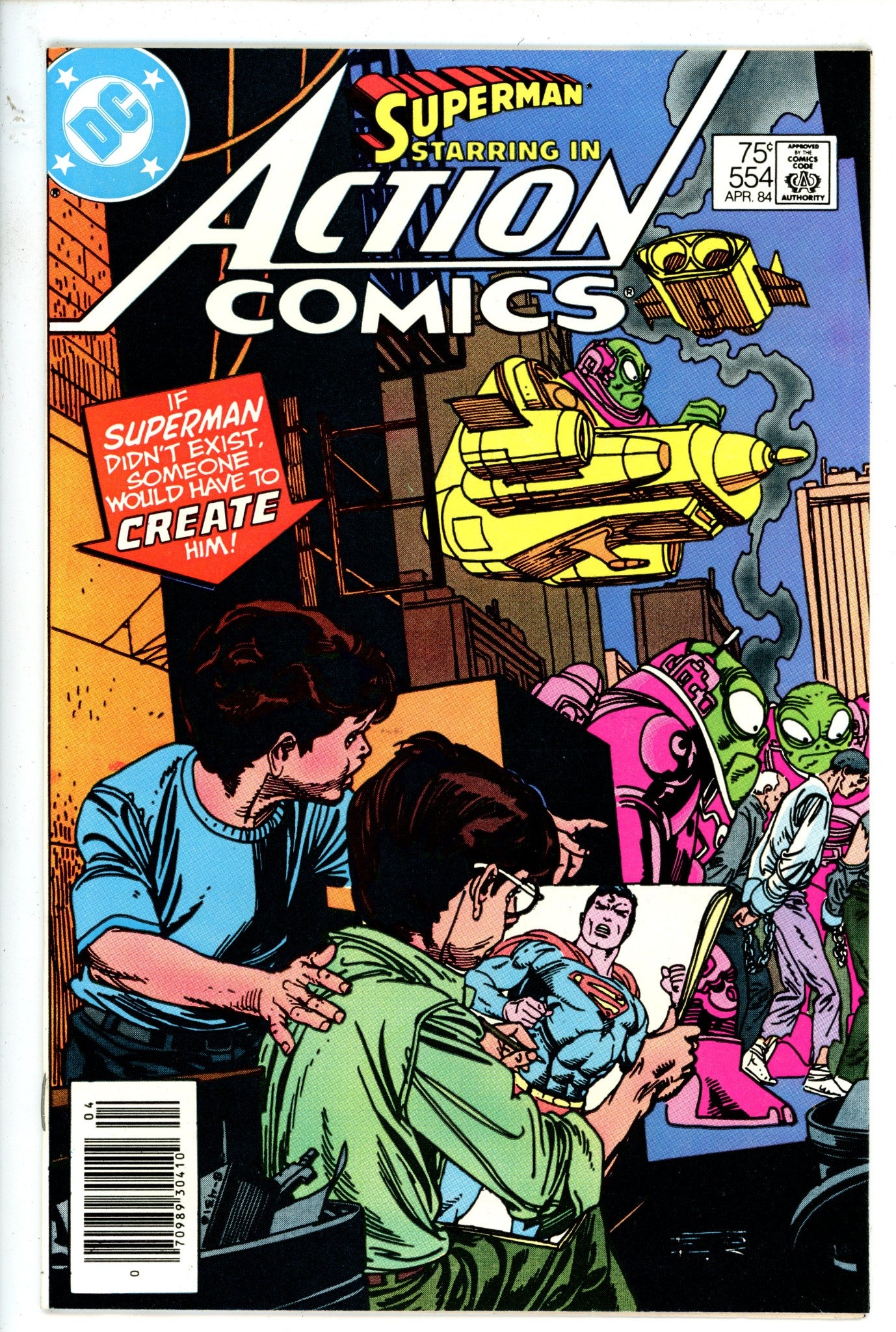 Action Comics Vol 1 554 Newsstand