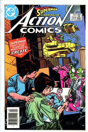 Action Comics Vol 1 554 Newsstand