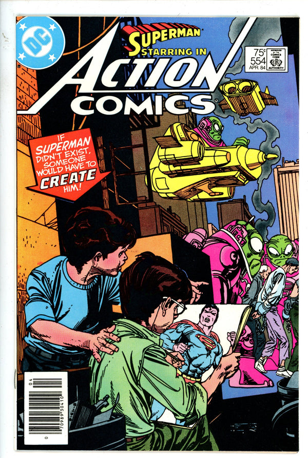 Action Comics Vol 1 554 Newsstand