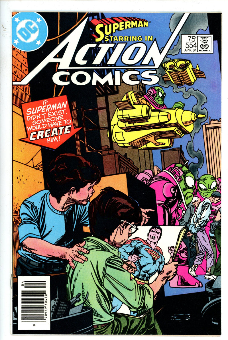 Action Comics Vol 1 554 Newsstand
