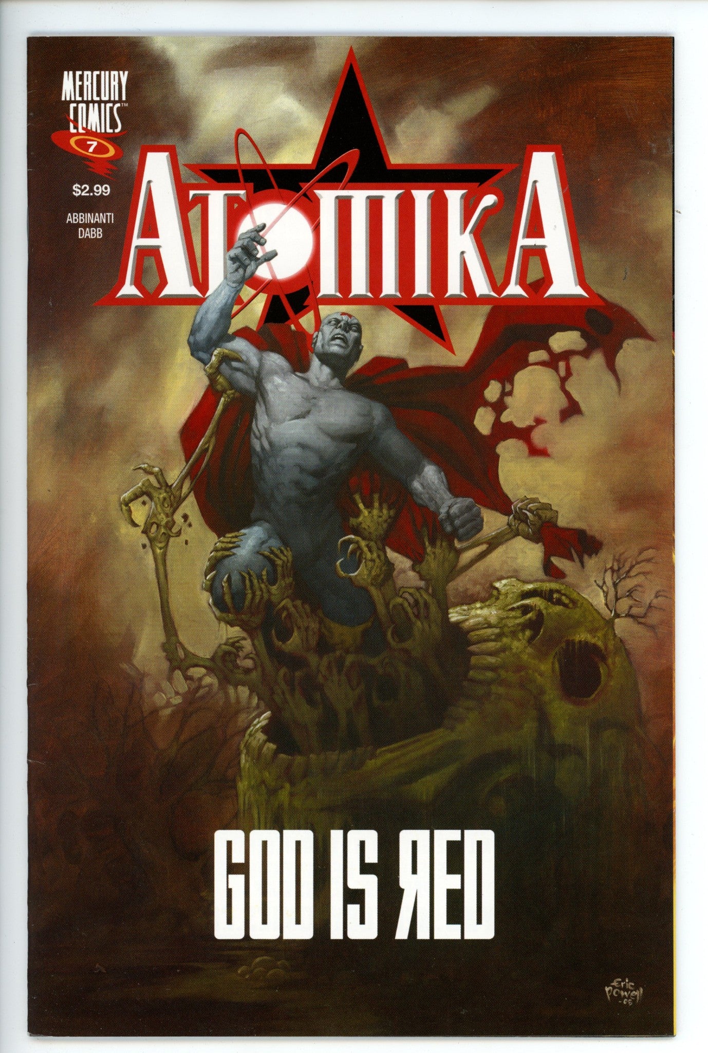 Atomika 7-Mercury Comics-CaptCan Comics Inc