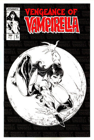 Vengeance of Vampirella Vol 2 25 Biggs B&W Variant
