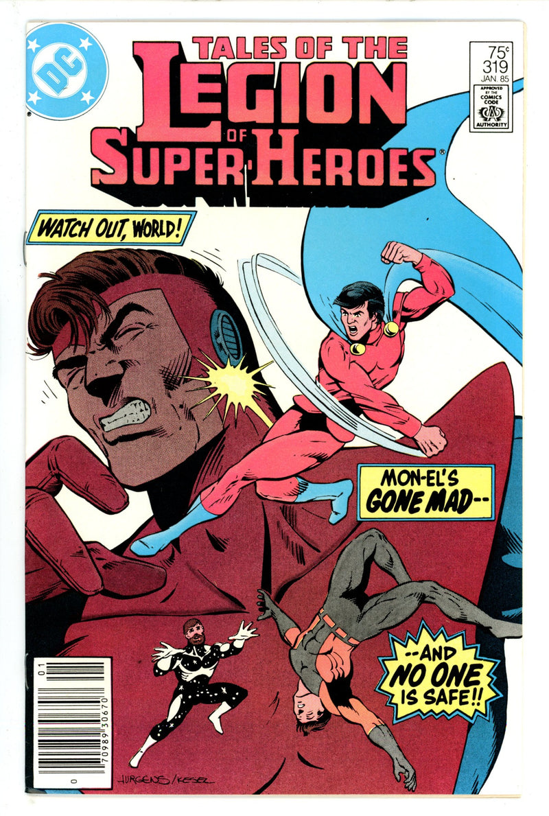 Tales of the Legion of Super-Heroes 319 Newsstand (1984)