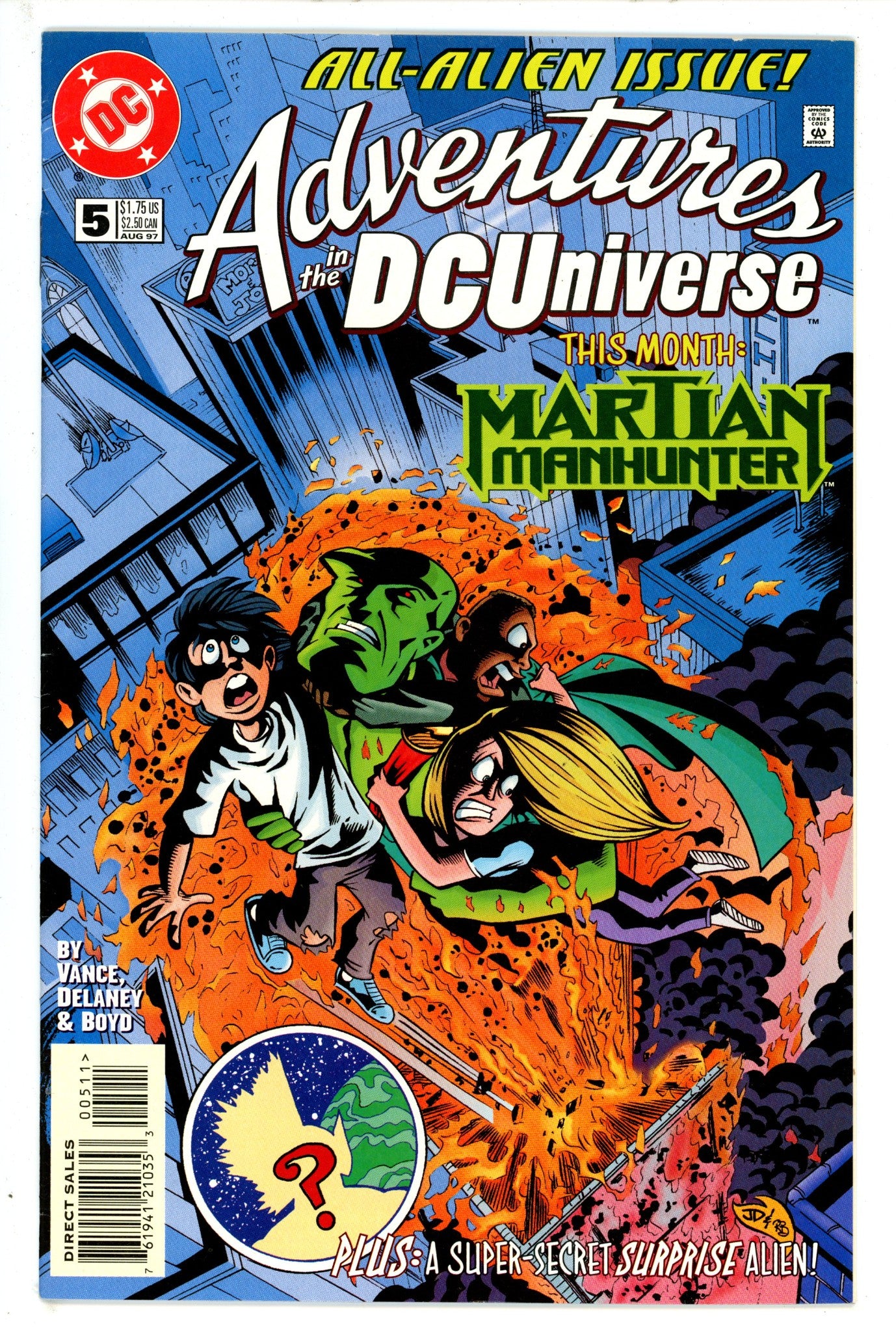 Adventures in the DC Universe 5 (1997)