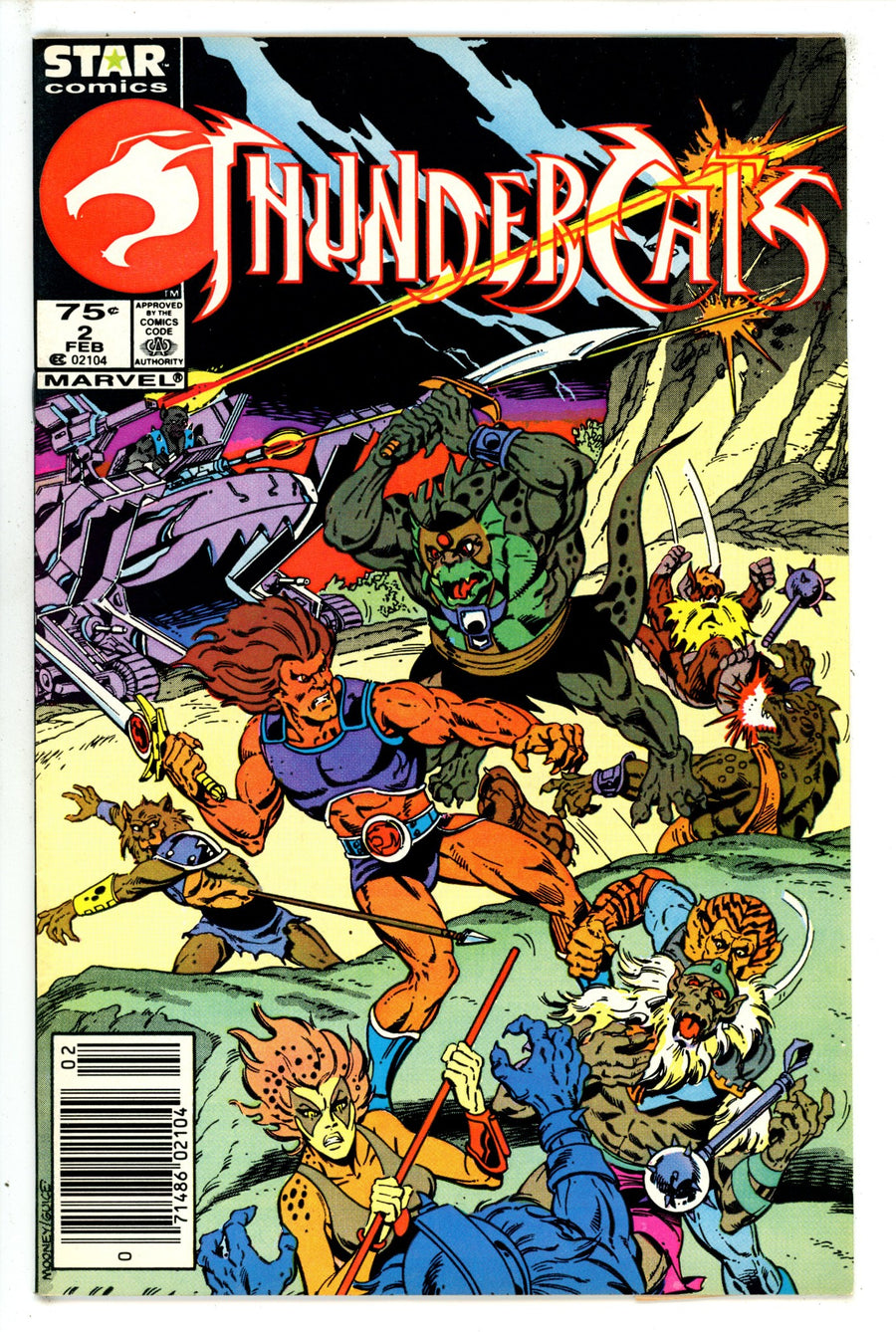 Thundercats 2 Canadian Price Variant FN/VF (1986)