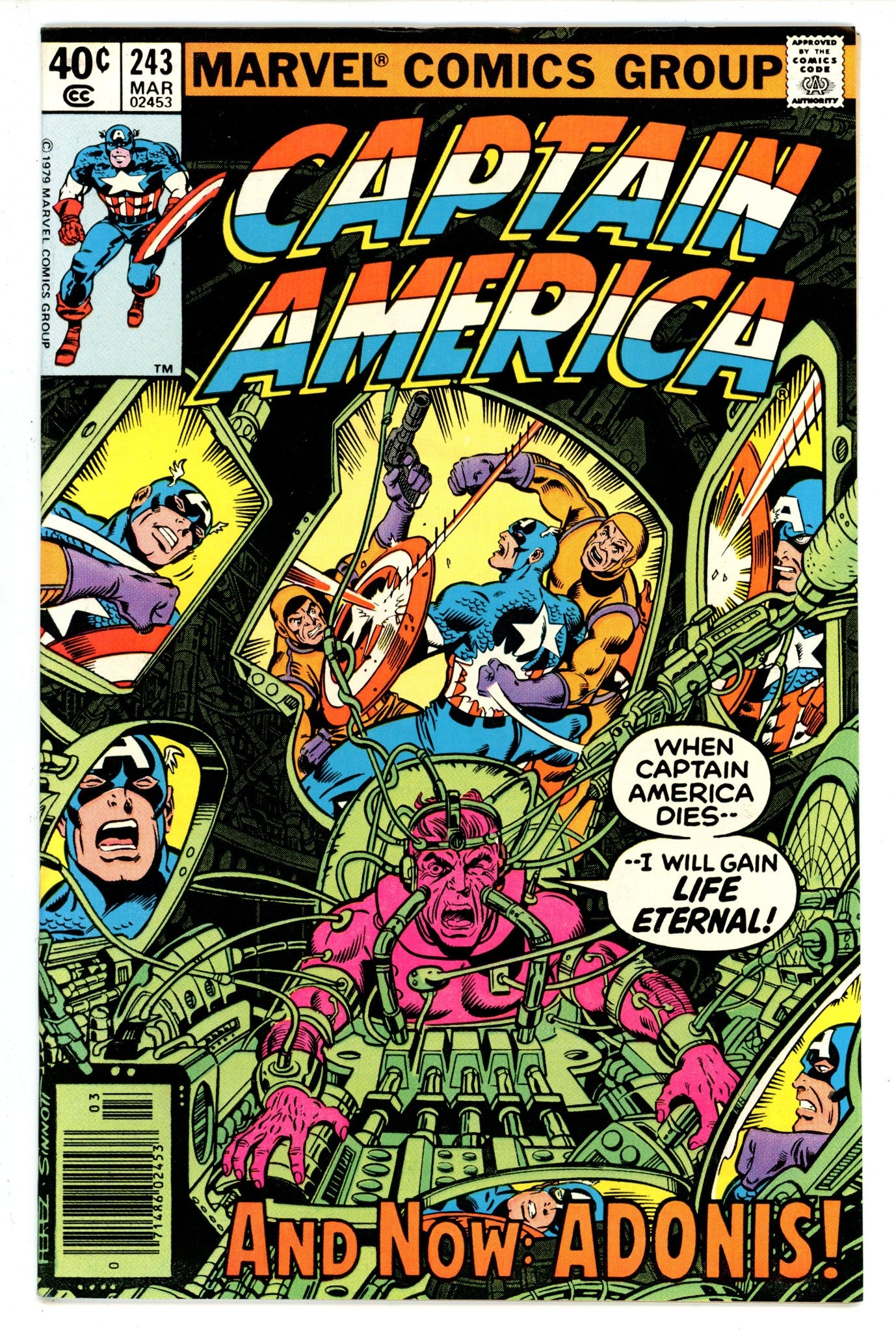 Captain America Vol 1 243 Newsstand