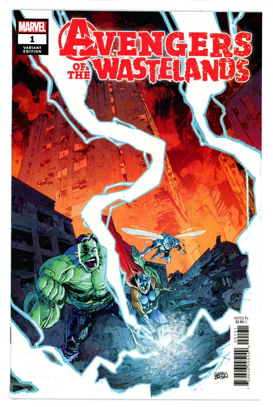 Avengers of the Wastelands 1 Brown Variant