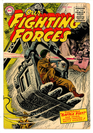 Our Fighting Forces 7 VG+ (1955)