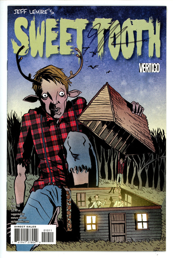 Sweet Tooth 10 Signed Lemire