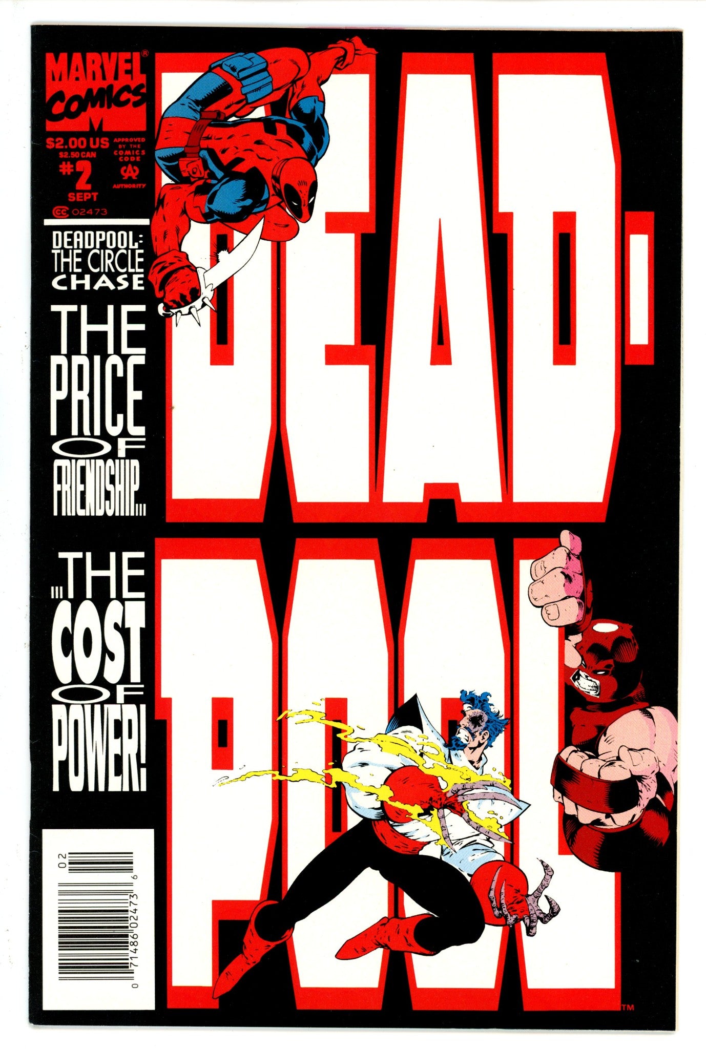 Deadpool: The Circle Chase 2 Newsstand VF/NM