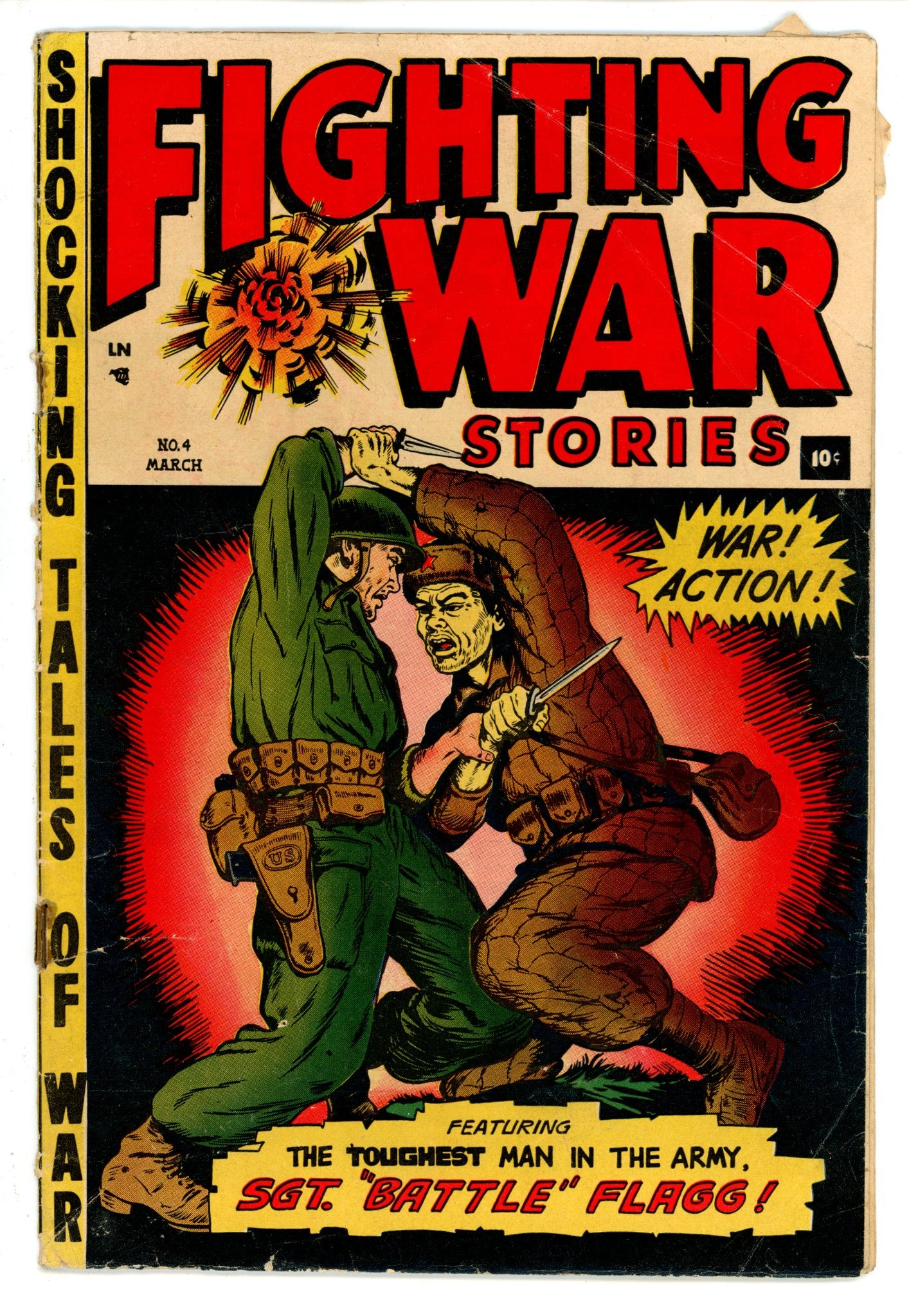 Fighting War Stories 4 Cover Detached