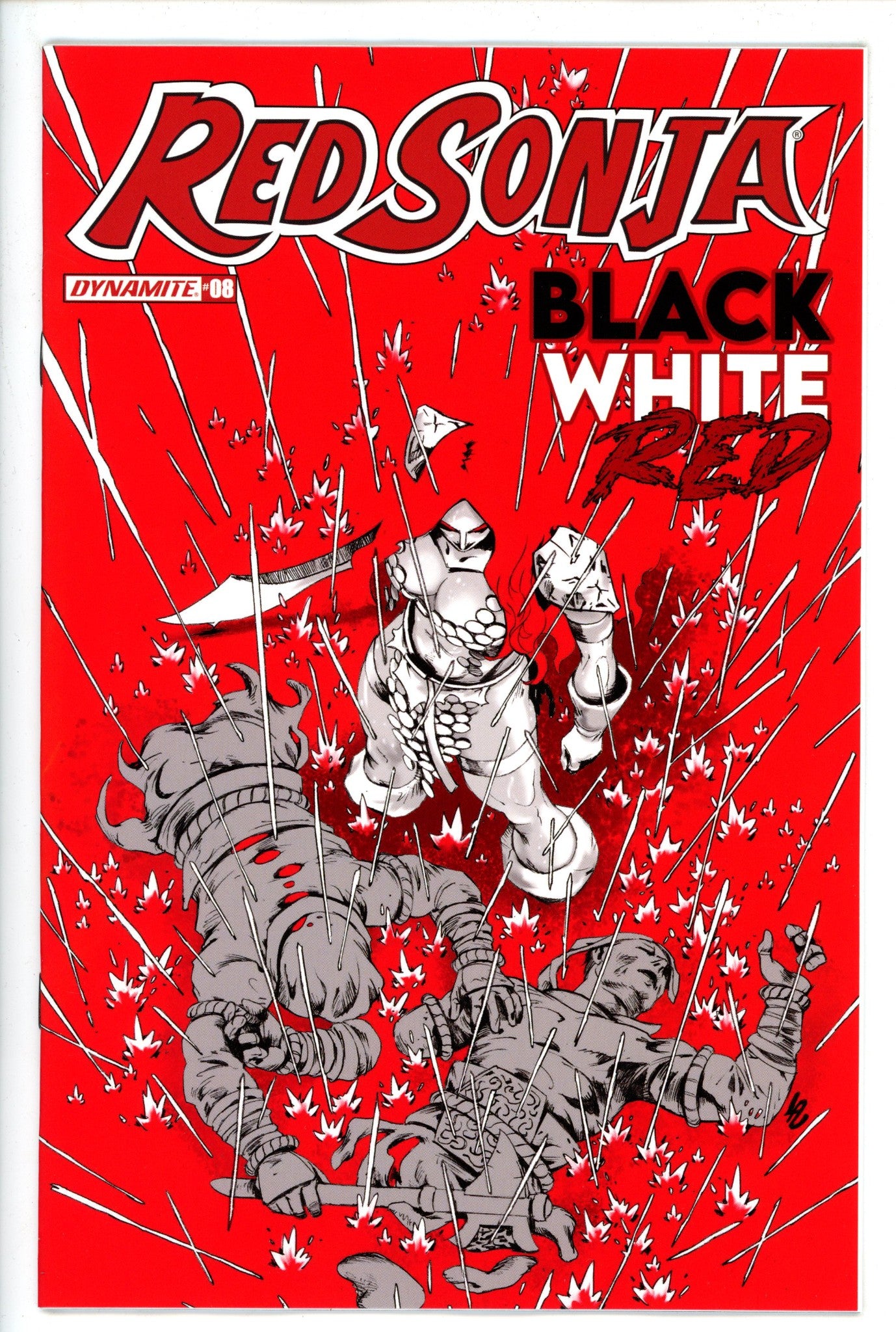 Red Sonja Black White Red 8 Lau Variant (2022)