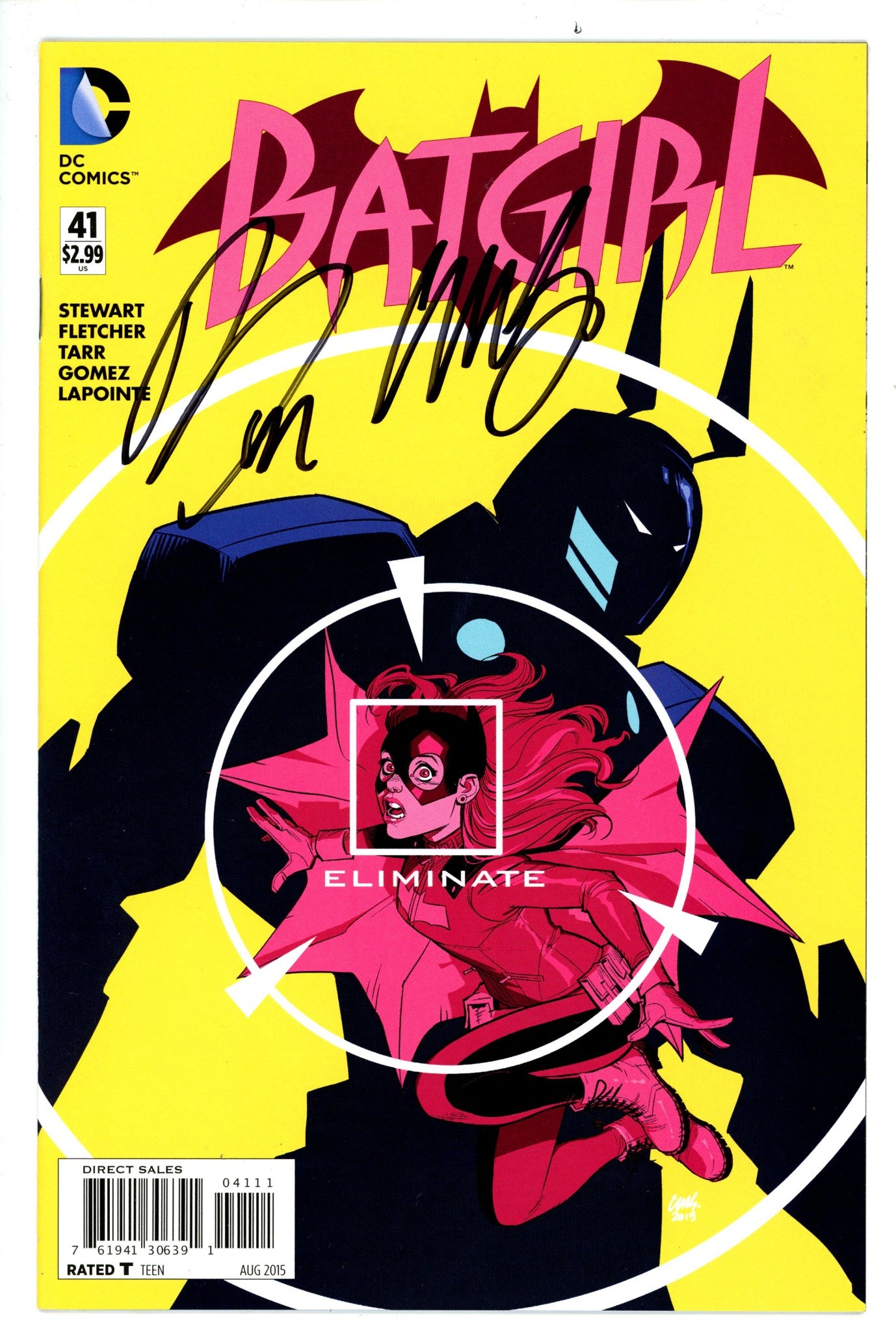 Batgirl Vol 4 41 Signed Stewart / Tarr