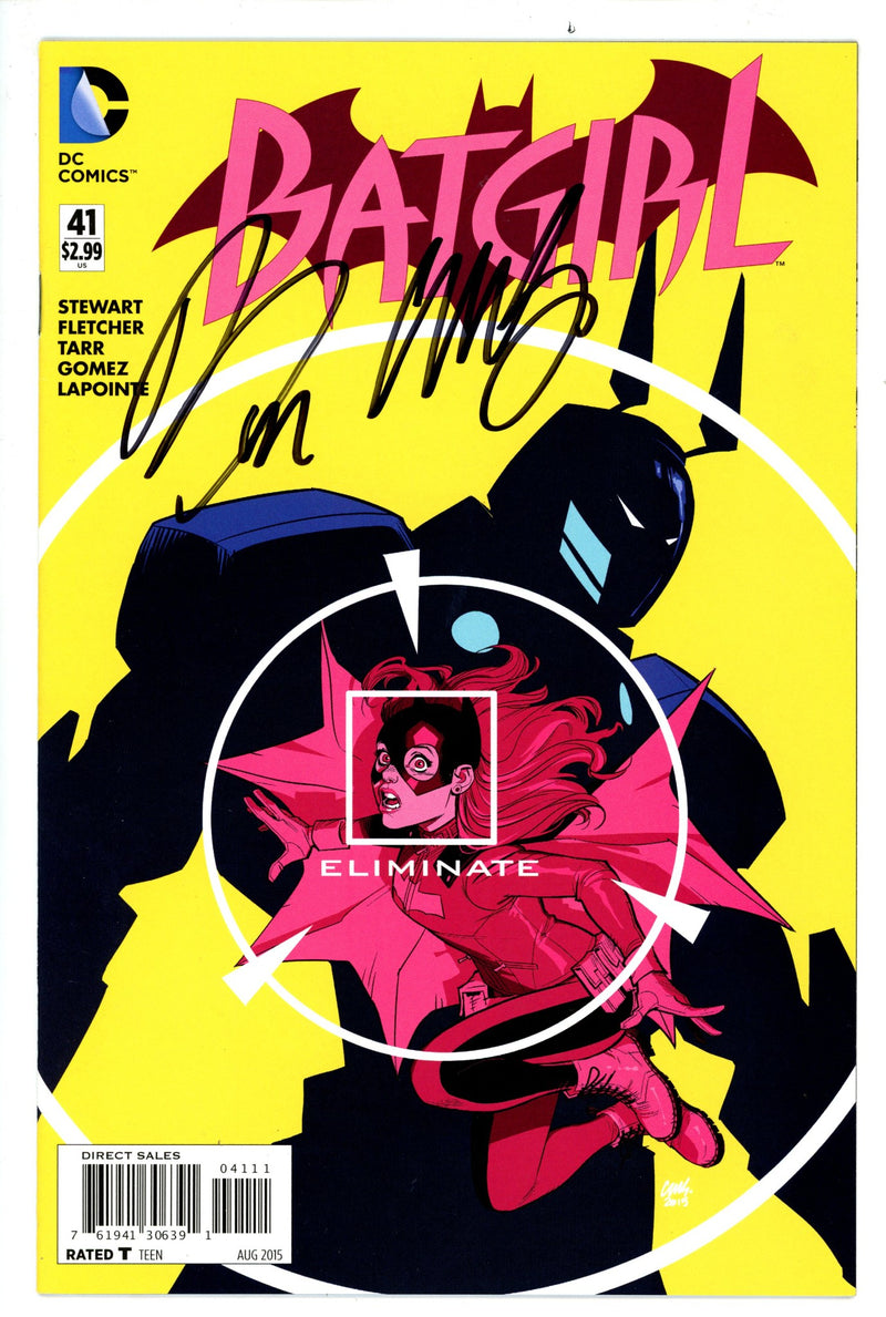 Batgirl Vol 4 41 Signed Stewart / Tarr