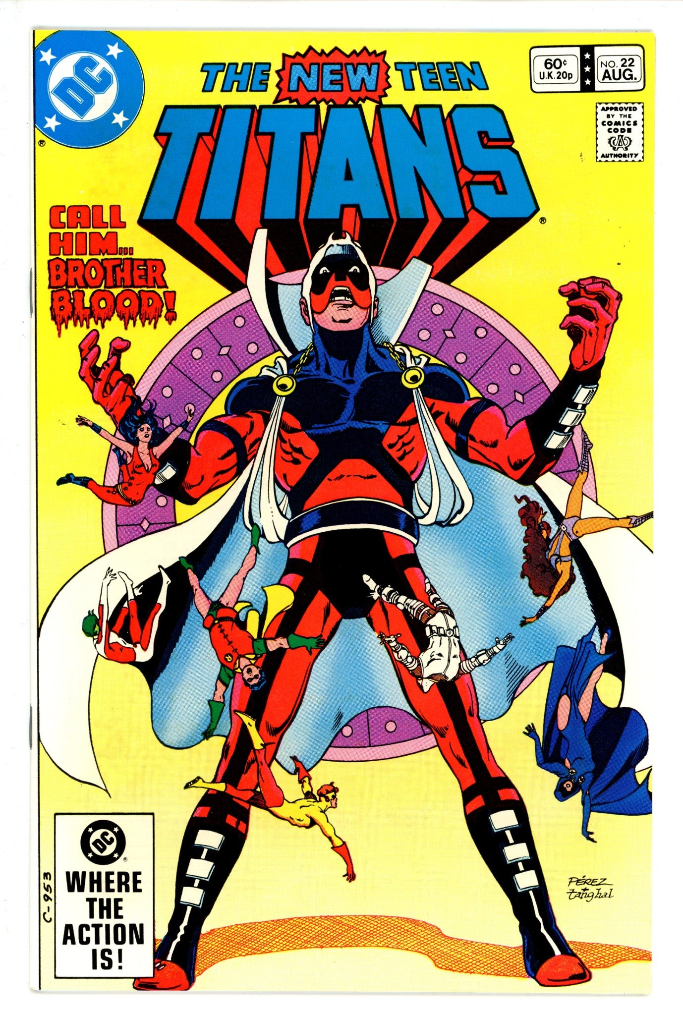 The New Teen Titans Vol 1 22 VF/NM (1982)