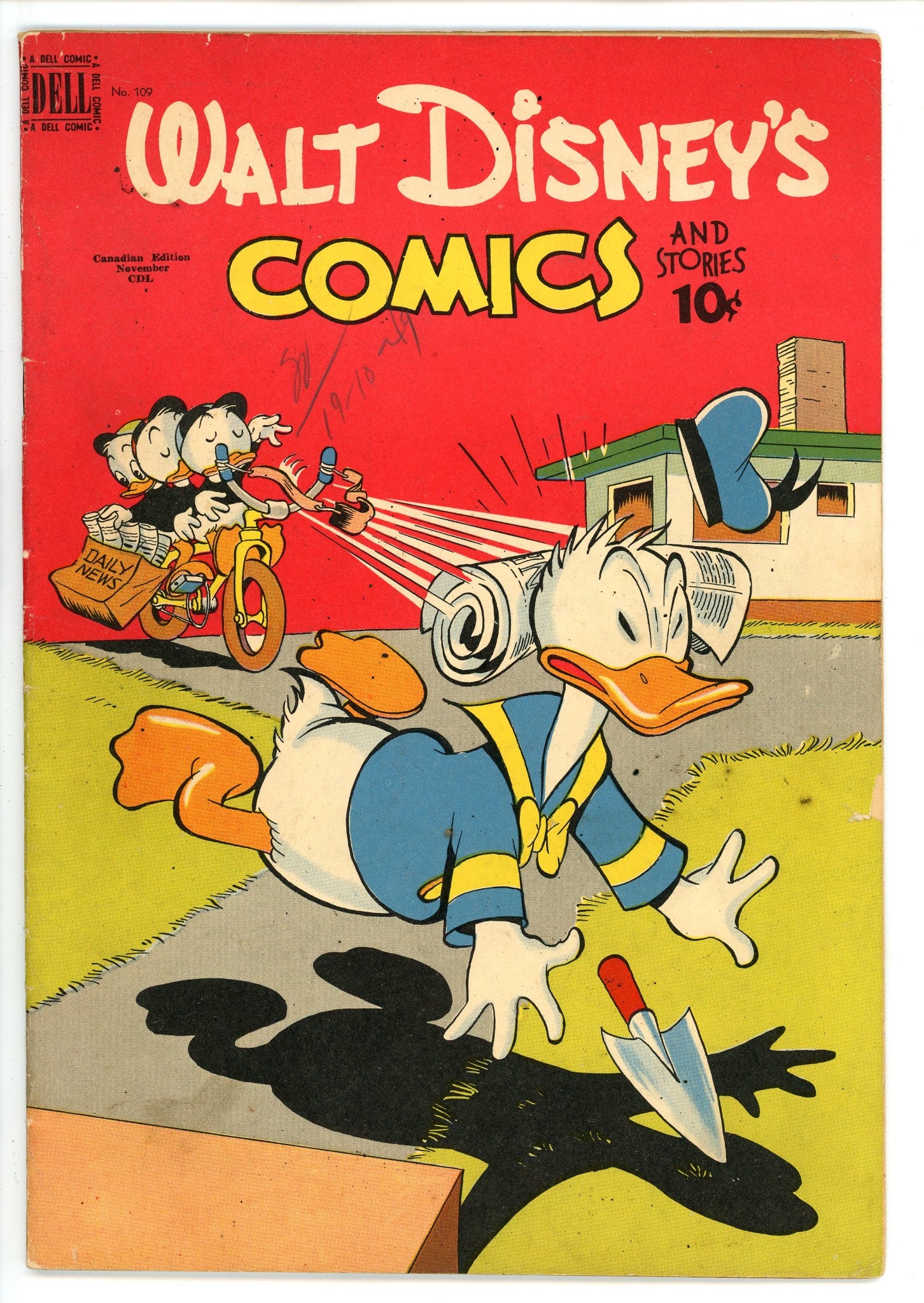 Walt Disney's Comics and Stories 109 Canadian VG