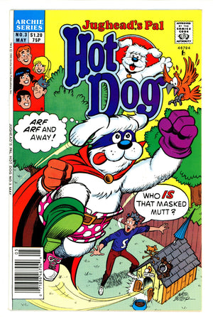 Jughead's Pal Hot Dog 3 Canadian Price Variant VF- (1990)