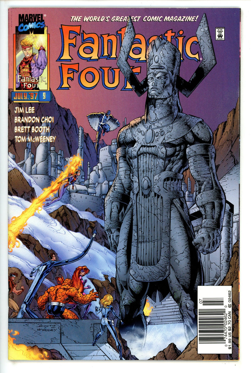 Fantastic Four Vol 2 9 Newsstand