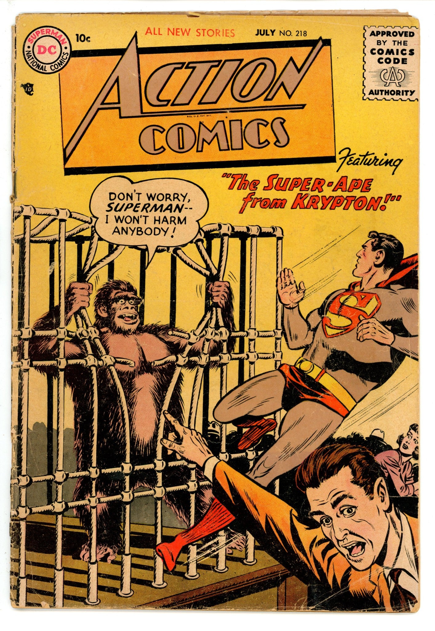 Action Comics Vol 1 218 FR