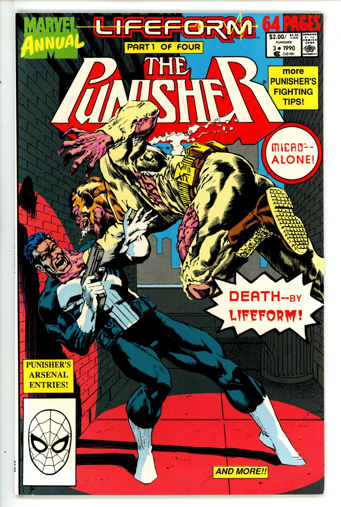 The Punisher Annual Vol 2 3 (1990)